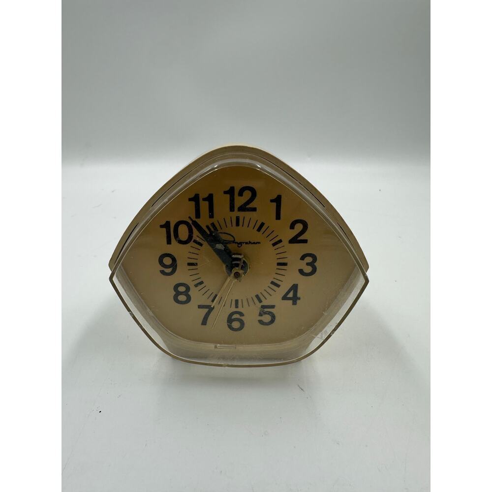 Vintage Toastmaster Electric Clock Pentagon Shape Model 49-042 Works